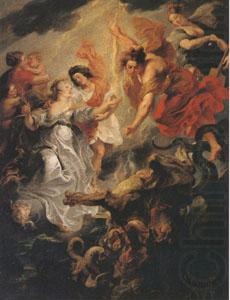 Peter Paul Rubens The Queen's Reconciliation with Her Son (mk05) china oil painting image
